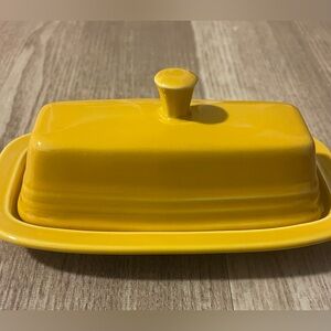 Fiesta MARIGOLD Small Butter Dish with Lid